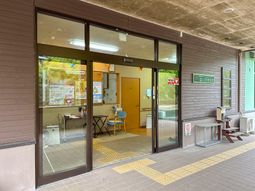 ゆったりしたエントランス