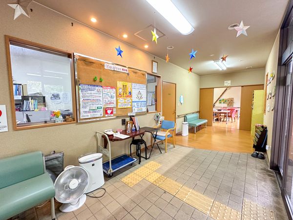 ゆったりとした共有エリア