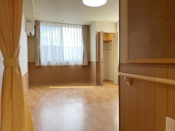 ゆったりとした居室
