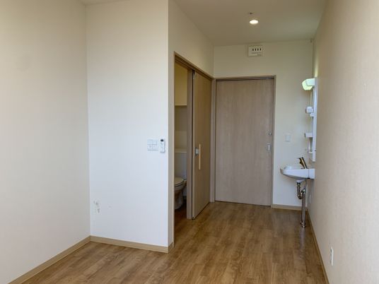 居室の静かな雰囲気