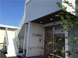 清潔感ある外壁と緑