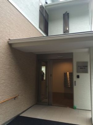 入り口付近の安全な通路