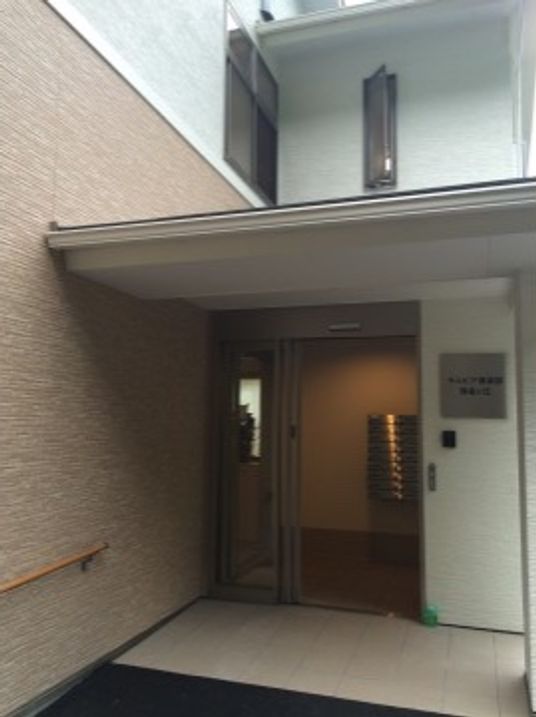 入り口付近の安全な通路
