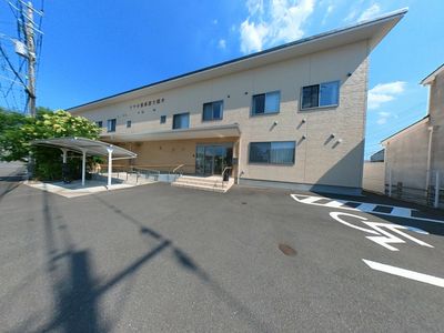 ゆったりとしたエントランス