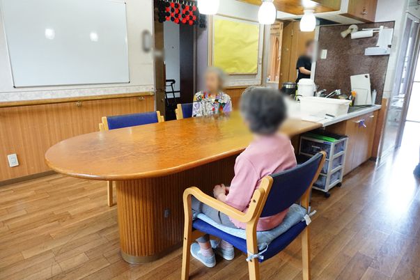 共有スペースでの憩いの場