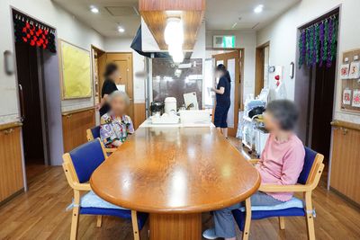 共有スペースと利用者