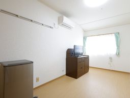 明るい居室のコーナー