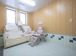清潔感のある浴室設備