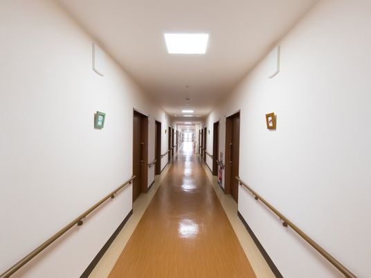 清潔な廊下の風景