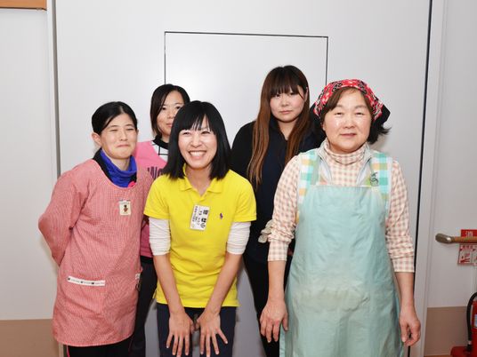 明るい雰囲気のスタッフ