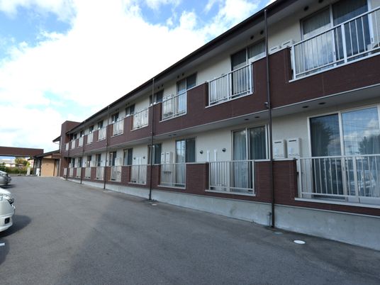 清潔な外観の建物