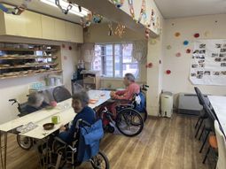 明るいリビング