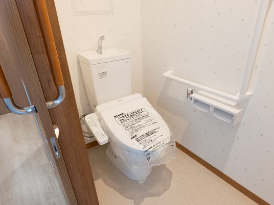 清潔感のあるトイレ空間