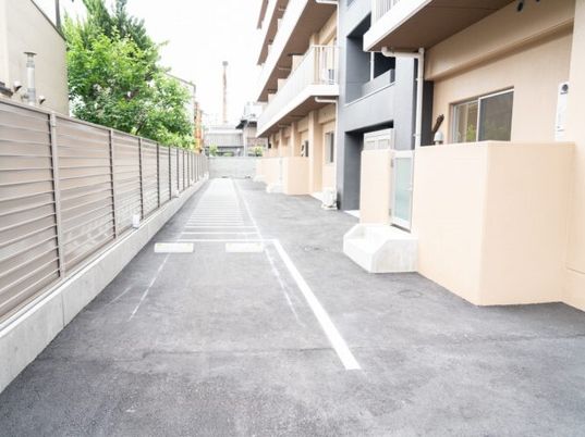 清潔な施設の外観