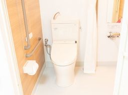 清潔なトイレスペース