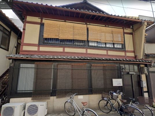 和風の外観  