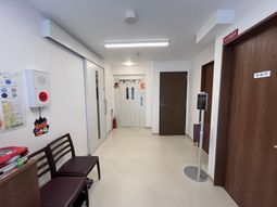 エレベーター付近の様子