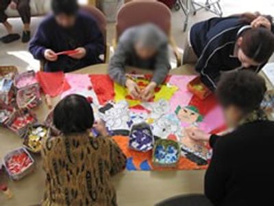 創作活動の様子