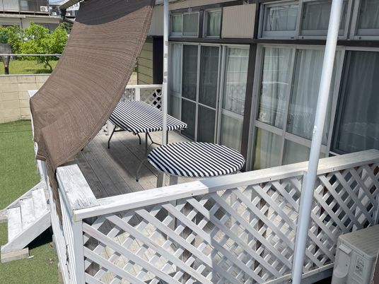 屋外テラス席