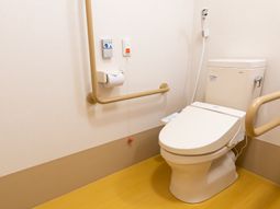 バリアフリーのトイレ設備