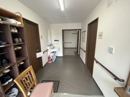玄関と廊下の入口