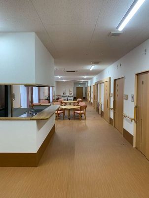 明るい廊下