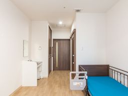 清潔な居室の一角