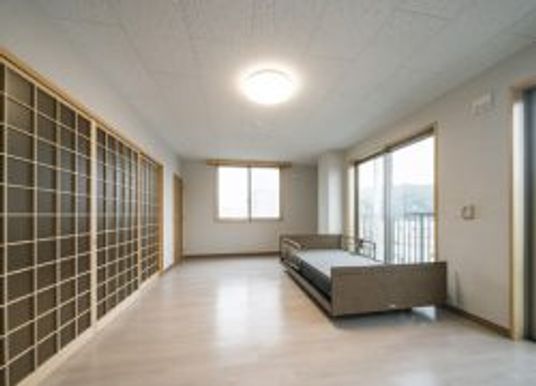 自然光が入る居室