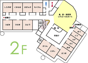 2階の平面図