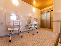 バリアフリー設計浴室