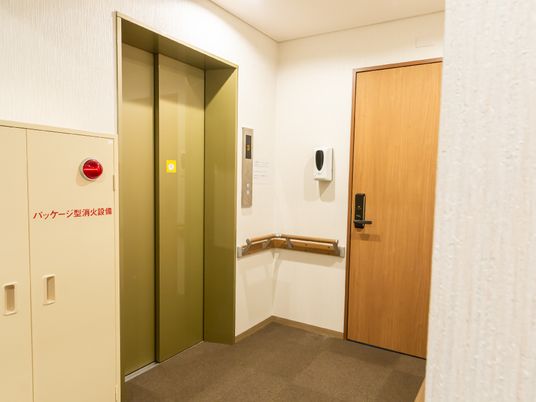 清潔感のある廊下