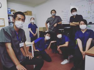 スタッフ集合の休憩室  