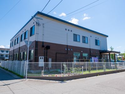 清潔感のある建物の外観