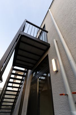 快適なバルコニー付き居室