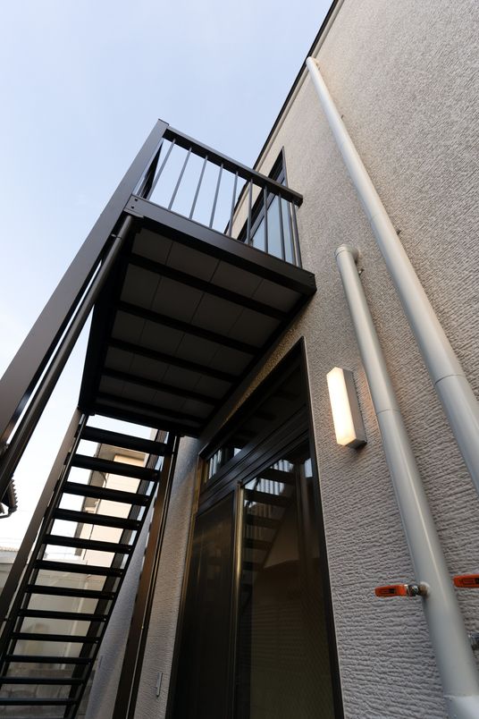 快適なバルコニー付き居室