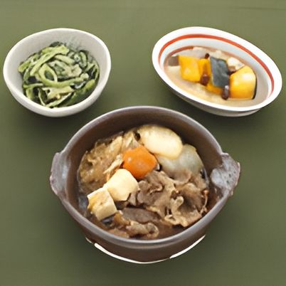 栄養バランスの料理