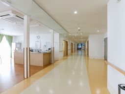 清潔で明るい廊下