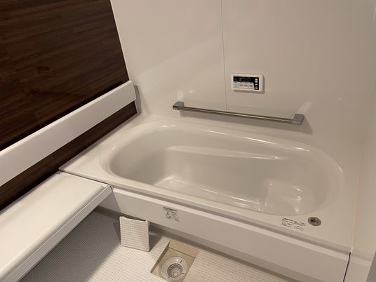清潔感のある浴室