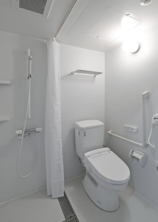 手すり付きトイレの配置
