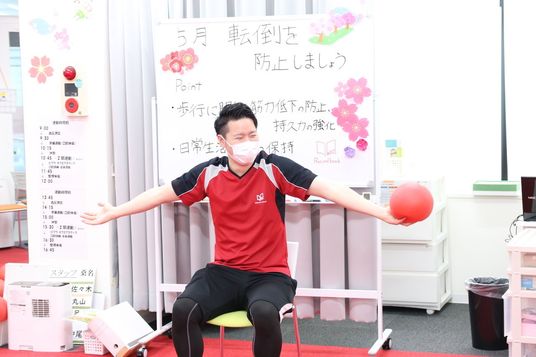 運動指導の様子
