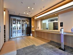 モダンなエントランス