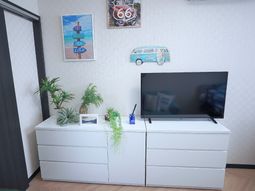 リビングのテレビスペース