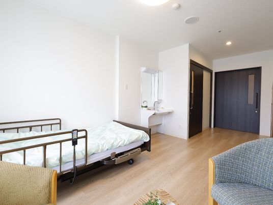 居室の広々とした空間