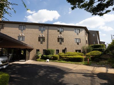 緑ある施設の外観
