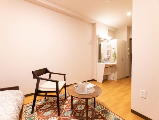 居室の明るいインテリア