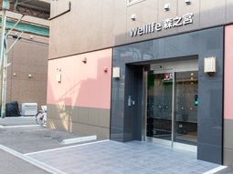 清潔感のあるエントランス