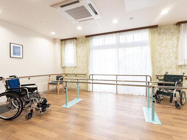 広々としたリハビリ室