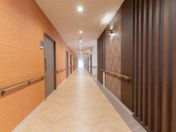 清潔な廊下の様子