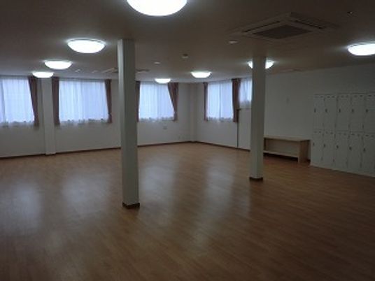 広々とした共有スペース