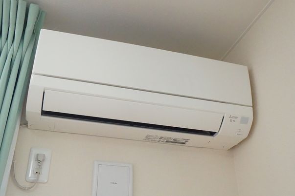 室内のエアコン設置箇所